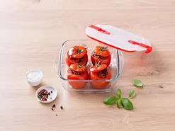 Ovenschaal Pyrex Cook & Heat Vierkant Transparant 14 x 12 cm