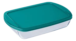Ovenschaal Pyrex Cook & Store Rechthoek Transparant 1,6 L