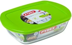 Pyrex Ovenschaal Cook & Store Rechthoek Transparant 1,1 L Outlet