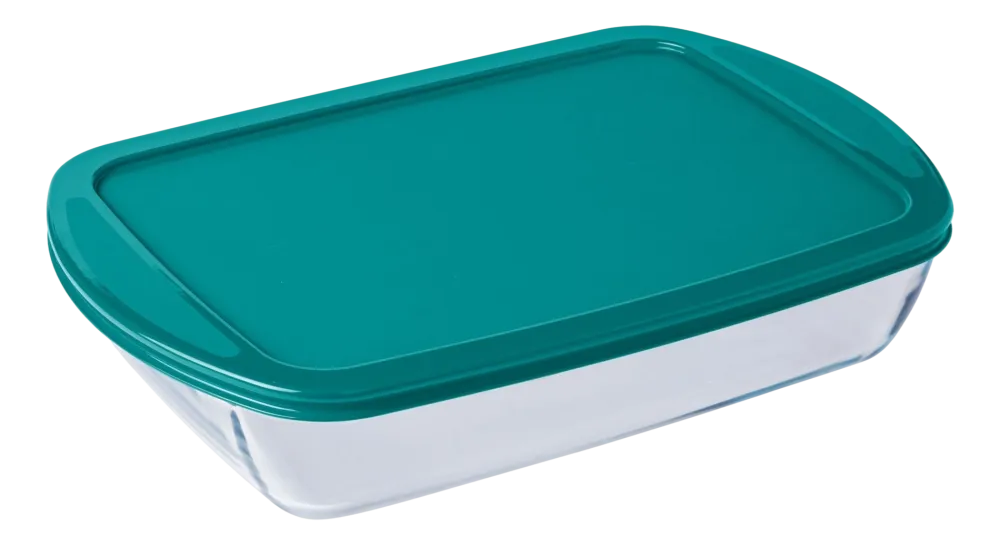 Pyrex Ovenschaal Cook & Store Rechthoek Transparant 4,5 L Best