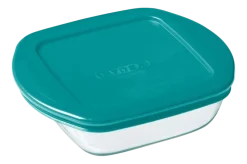 Ovenschaal Pyrex Cook & Store Vierkant Transparant 0,35 L