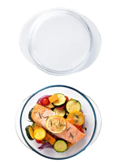 Pyrex Ovenschaal Essentials Rond met Deksel 1,6 L Online