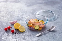 Ovenschaal Pyrex Essentials Rond Transparant 1,4 L / 2,1 L / 3 L (3-delig)