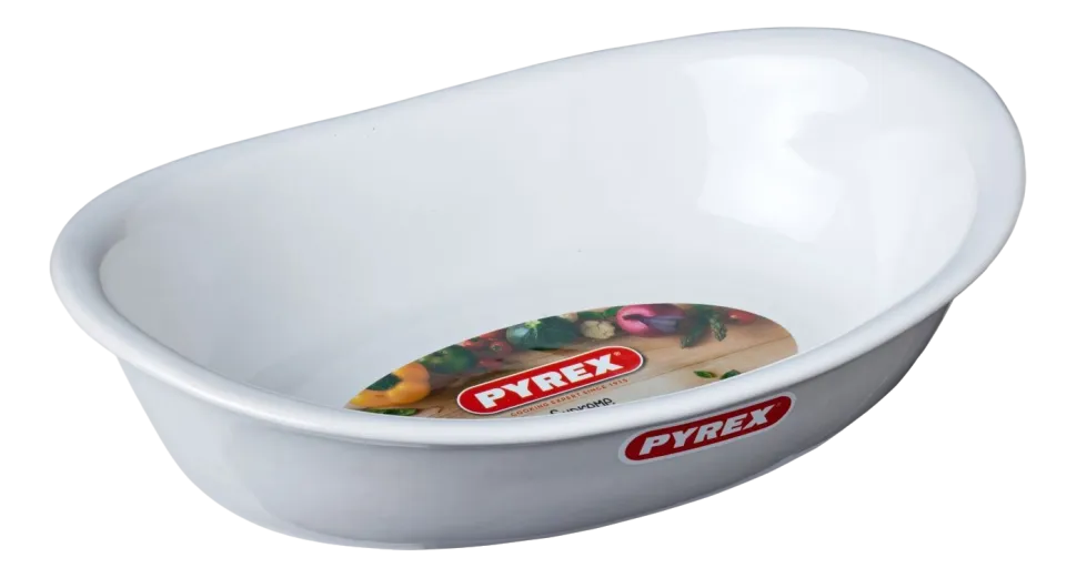 Ovenschaal Pyrex Supreme Ovaal Wit 1,7 L