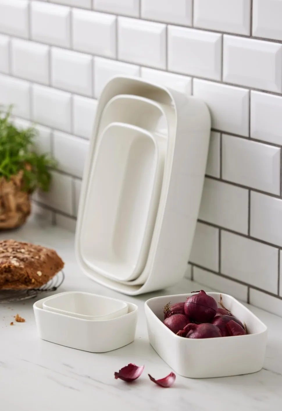 Ovenschaal Rosti Modula White (35 x 25 x 8 cm)