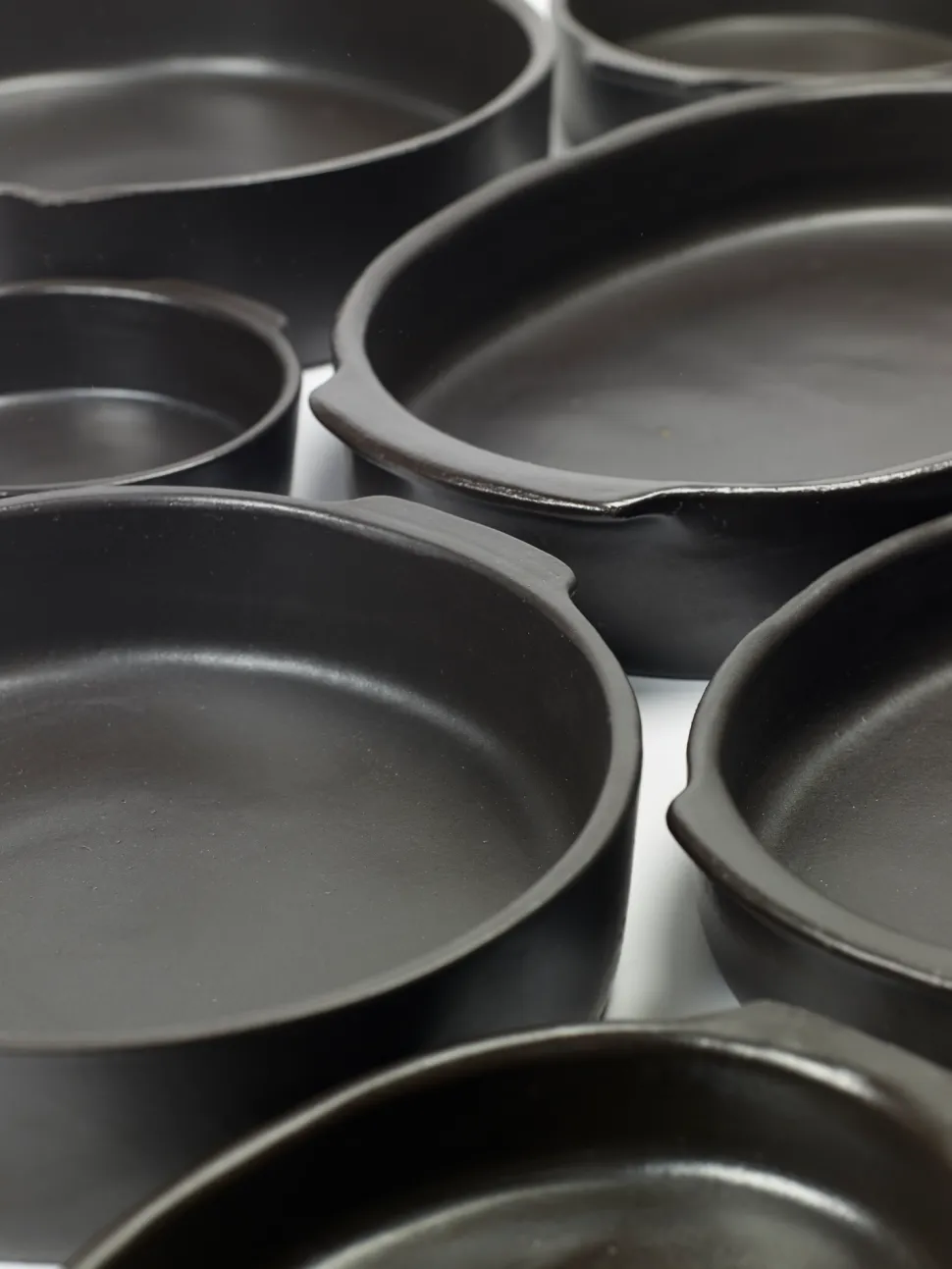 Ovenschaal Serax Pure Cookware By Pascale Naessens Black L 37 x 26 x 6,5 cm