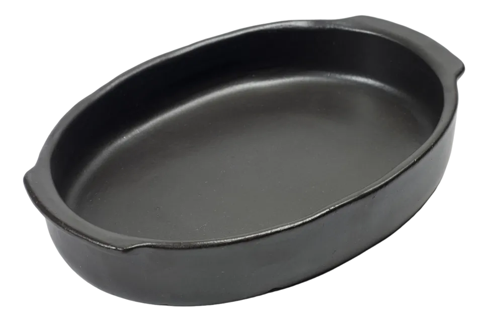 Ovenschaal Serax Pure Cookware By Pascale Naessens Black M 30 x 21 x 5 cm