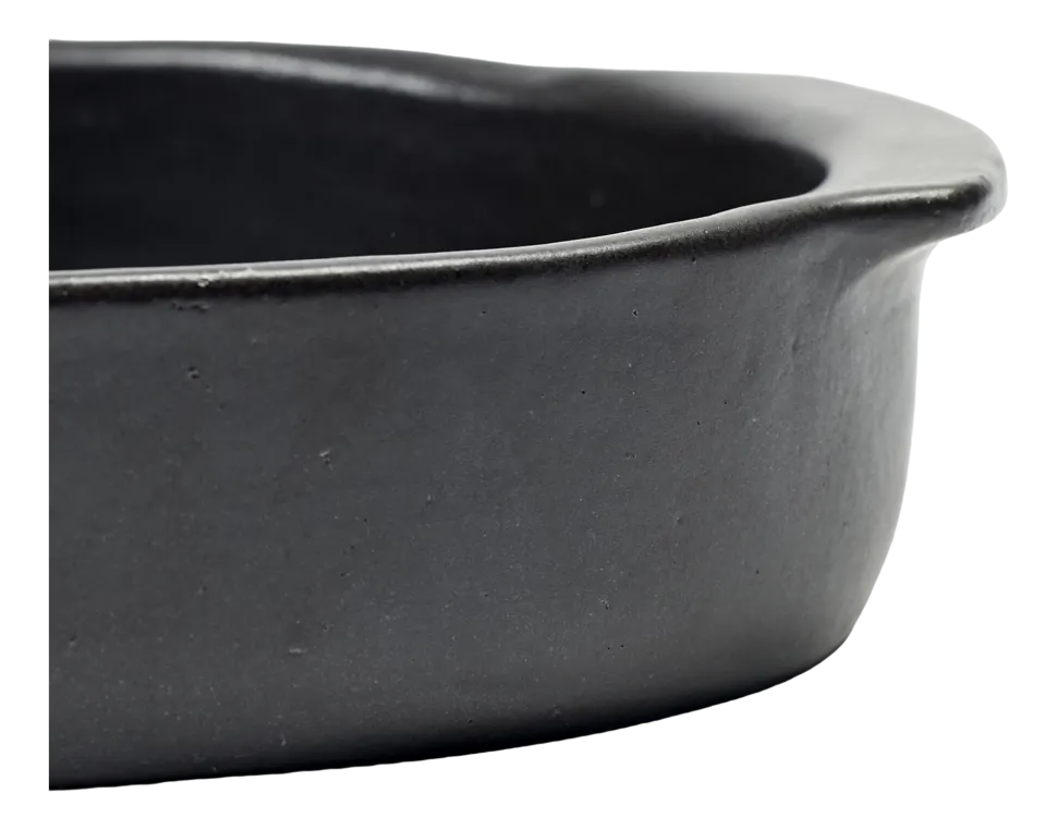 Ovenschaal Serax Pure Cookware By Pascale Naessens Black M 30 x 21 x 5 cm