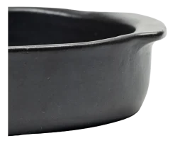 Ovenschaal Serax Pure Cookware By Pascale Naessens Black S 24,5 x 16 x 4,5 cm