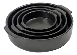 Ovenschaal Serax Pure Cookware By Pascale Naessens Black XS 13 x 13 x 4 cm