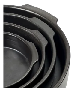 Ovenschaal Serax Pure Cookware By Pascale Naessens Black XS 13 x 13 x 4 cm