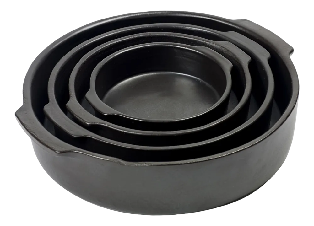 Serax Ovenschaal Pure Cookware By Pascale Naessens Black S 16 x 16 x 4 cm