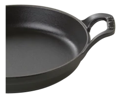 Ovenschaal Staub Stapelbaar Rond Zwart 20 cm