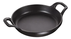 Staub Ovenschaal Stapelbaar Rond Zwart New