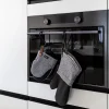Tiseco Ovenwant Home Studio Sherlock Fishbone Black (Set van 2) Sale