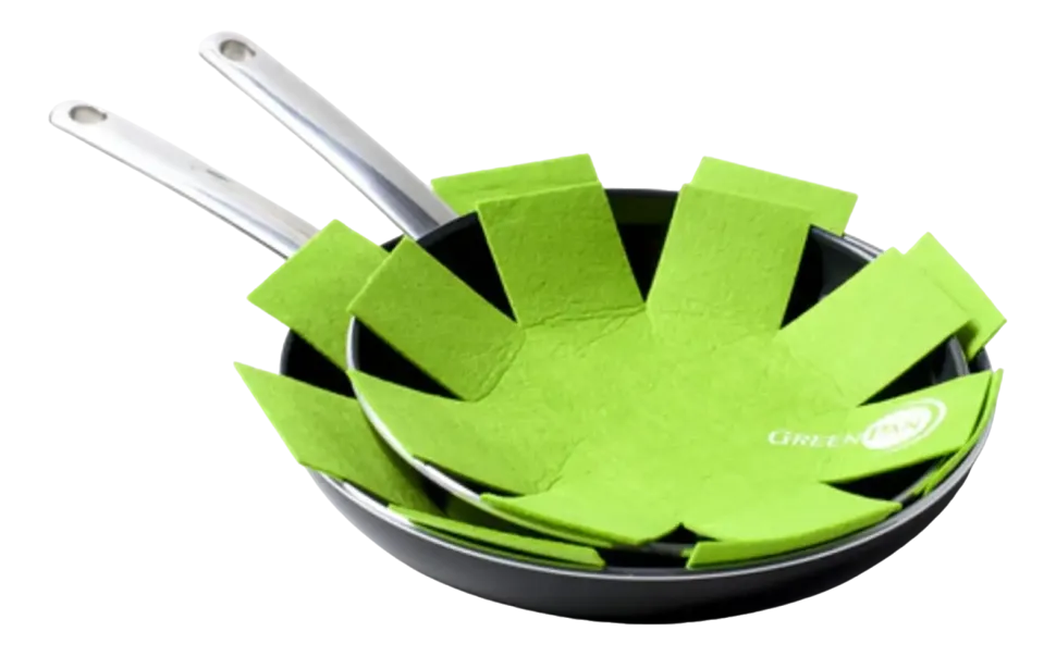 Panbeschermer Greenpan 2 Stuks (Medium & Large) Groen
