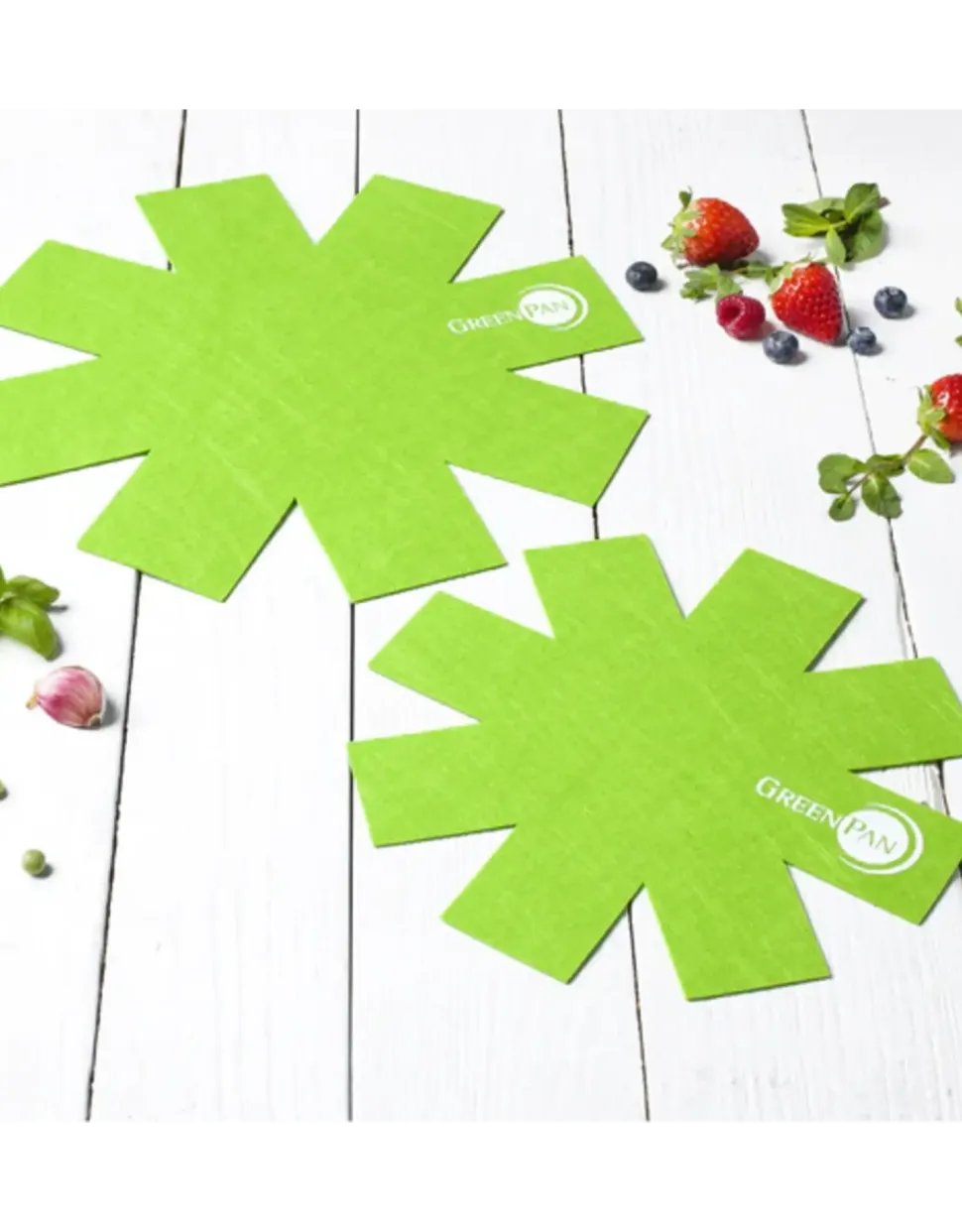 Panbeschermer Greenpan 2 Stuks (Medium & Large) Groen