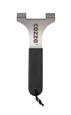 Pan met Serveerplank Cozze Gietijzer / Bamboe 33 cm