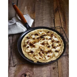 Staub Pannenkoekenpan Houten Greep Zwart 28 cm Clearance