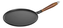 Staub Pannenkoekenpan Houten Greep Zwart 28 cm Clearance
