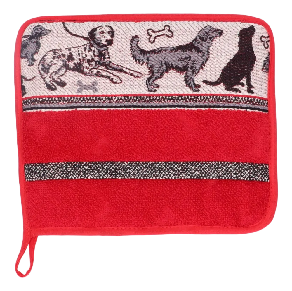 Bunzlau Castle Pannenlap Hond Rood Outlet