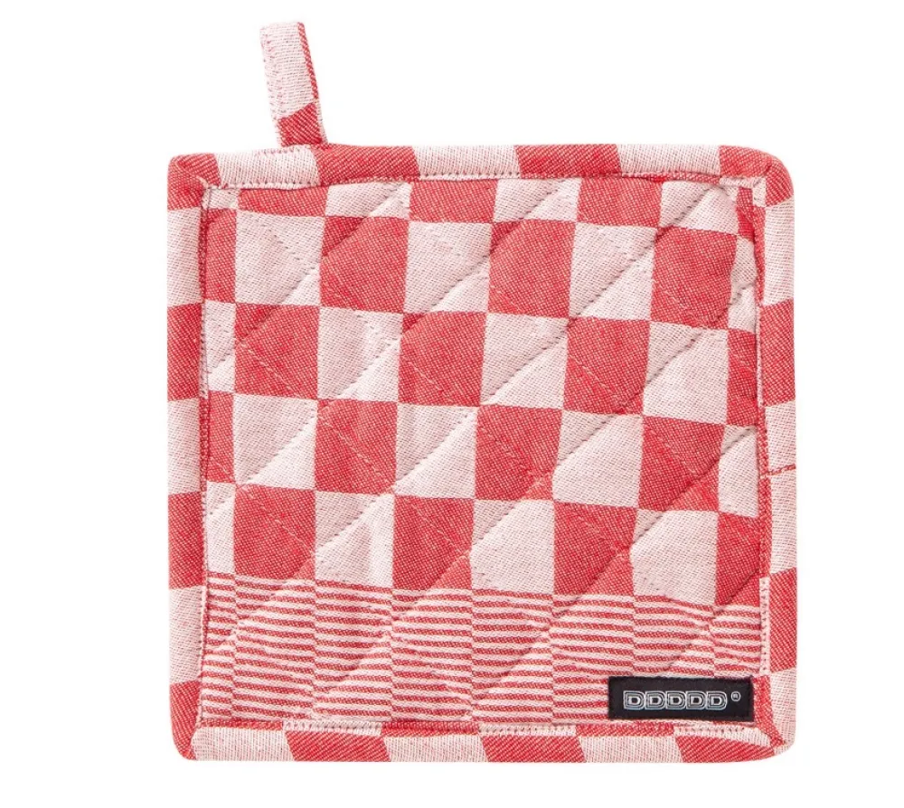 DDDDD Pannenlap Barbeque Red 21 x 21 cm (2-Delig) Hot
