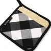 KOOK Pannenlap Ruit Zwart Clearance