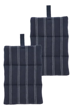 Pannenlap Södahl Harmony Navy Blue (Set van 2)