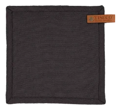 Pannenlap Tiseco Home Studio Havana Black (Set van 2)