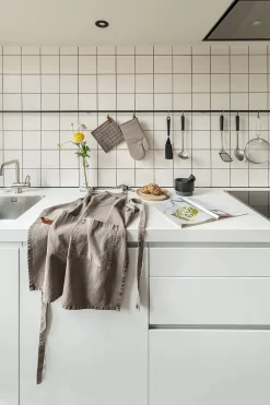 Tiseco Pannenlap Home Studio Havana Dark Taupe (Set van 2) Best