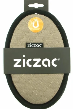 Pannenlap ZicZac Magnet Taupe (set van 2)