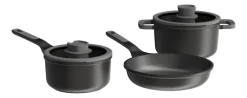 Pannenset Antikleef BergHOFF Leo Line Stone + (5-delig)
