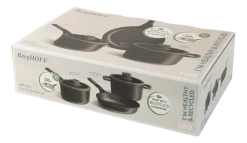 Pannenset Antikleef BergHOFF Leo Line Stone + (5-delig)