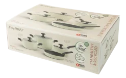 BergHOFF Pannenset Antikleef Leo Recycled Sage (7-delig) Sale