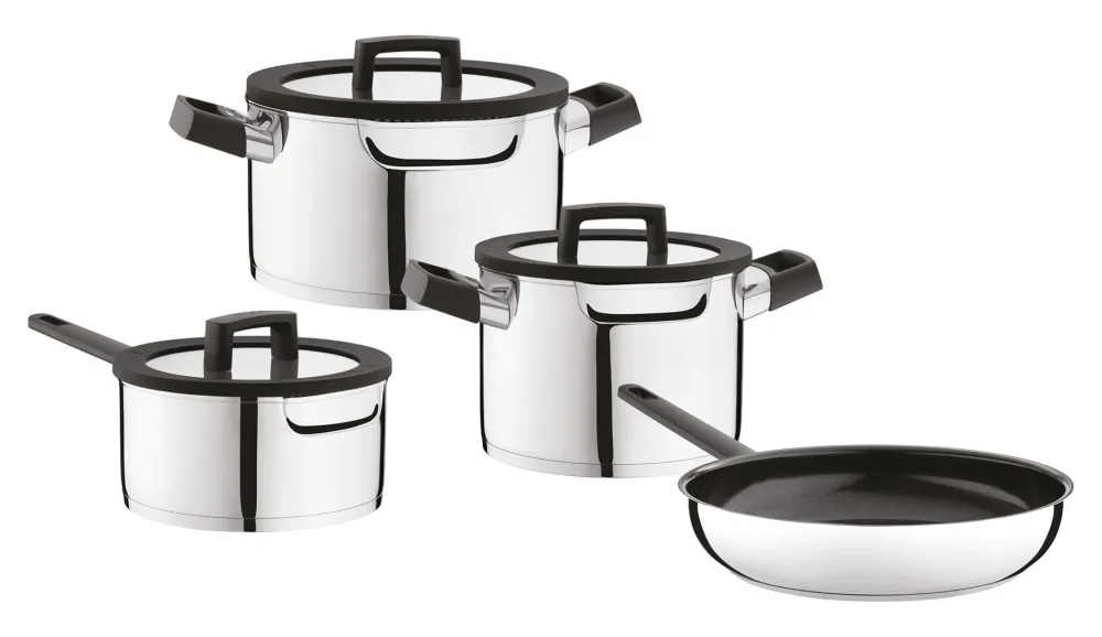 BergHOFF Pannenset Essentials Uqonic Downdraft (7-delig) Online