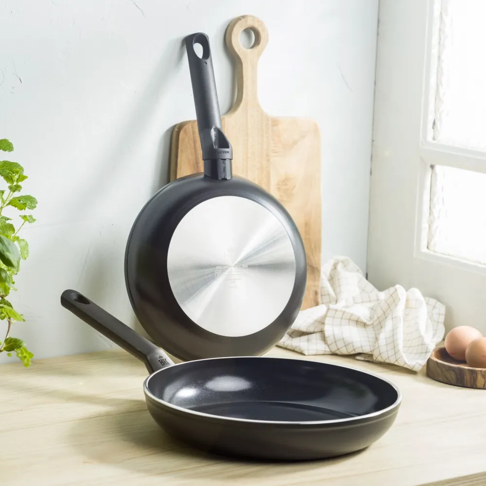 BK Pannenset Easy Induction Ceramic Koekenpan (2-delig) New