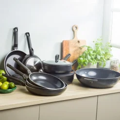 BK Pannenset Easy Induction Ceramic Koekenpan (2-delig) New