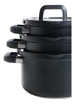 Pannenset BK Flow Cool Black (4-delig)