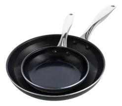 Pannenset Dagelijkse Kost Door Jeroen Meus Met Keramische Antikleeflaag 20 cm & 28 cm (2-delig)