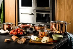 Pannenset Ducq Copper (4-Delig)