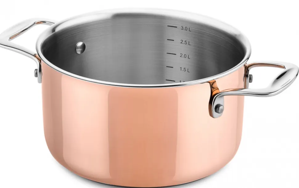 Pannenset Ducq Copper (4-Delig)