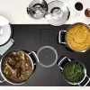 Pannenset Fissler Original Profi Collection Met Serveerpan en RVS Deksels (5-Delig)