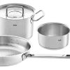 Fissler Pannenset Original Profi Collection Met RVS Deksels (3-Delig) 23 Clearance