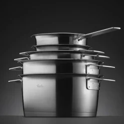Pannenset Fissler Phi Collection met Glasdeksels (5-delig)