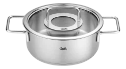 Pannenset Fissler Pure Collection met Glasdeksels (5-delig)