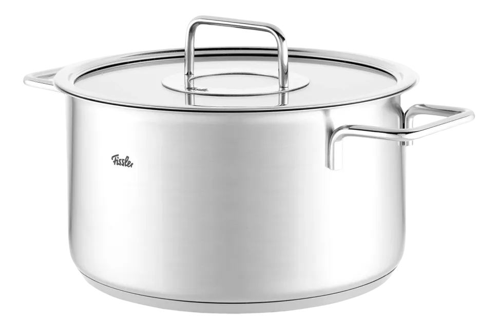 Pannenset Fissler Pure Collection met Glasdeksels (5-delig)