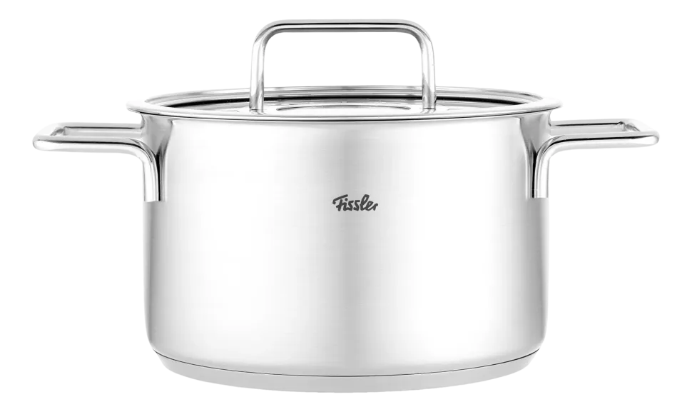 Pannenset Fissler Pure Collection met Glasdeksels (5-delig)