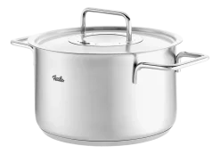 Pannenset Fissler Pure Collection Met RVS Deksels (4-Delig)