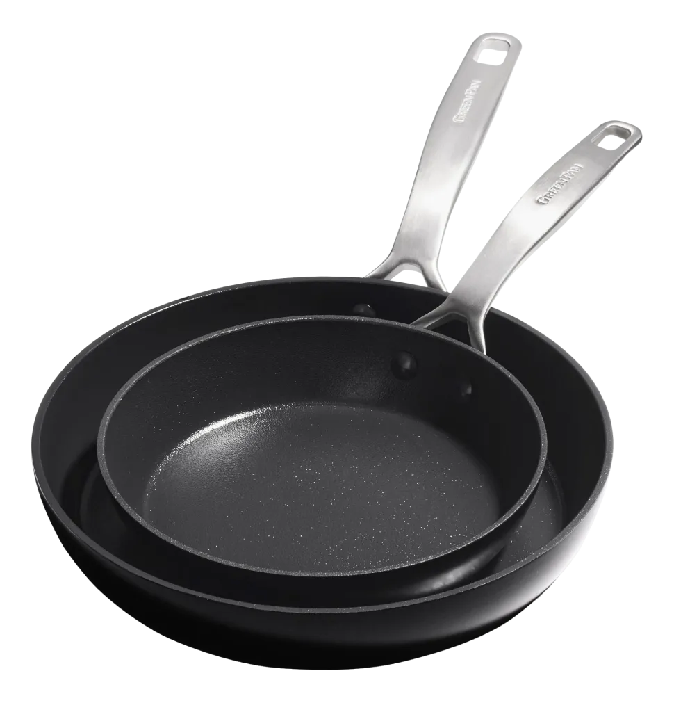 Pannenset Greenpan Copenhagen Met Keramische Antikleeflaag 20 cm & 28 cm (2-delig)