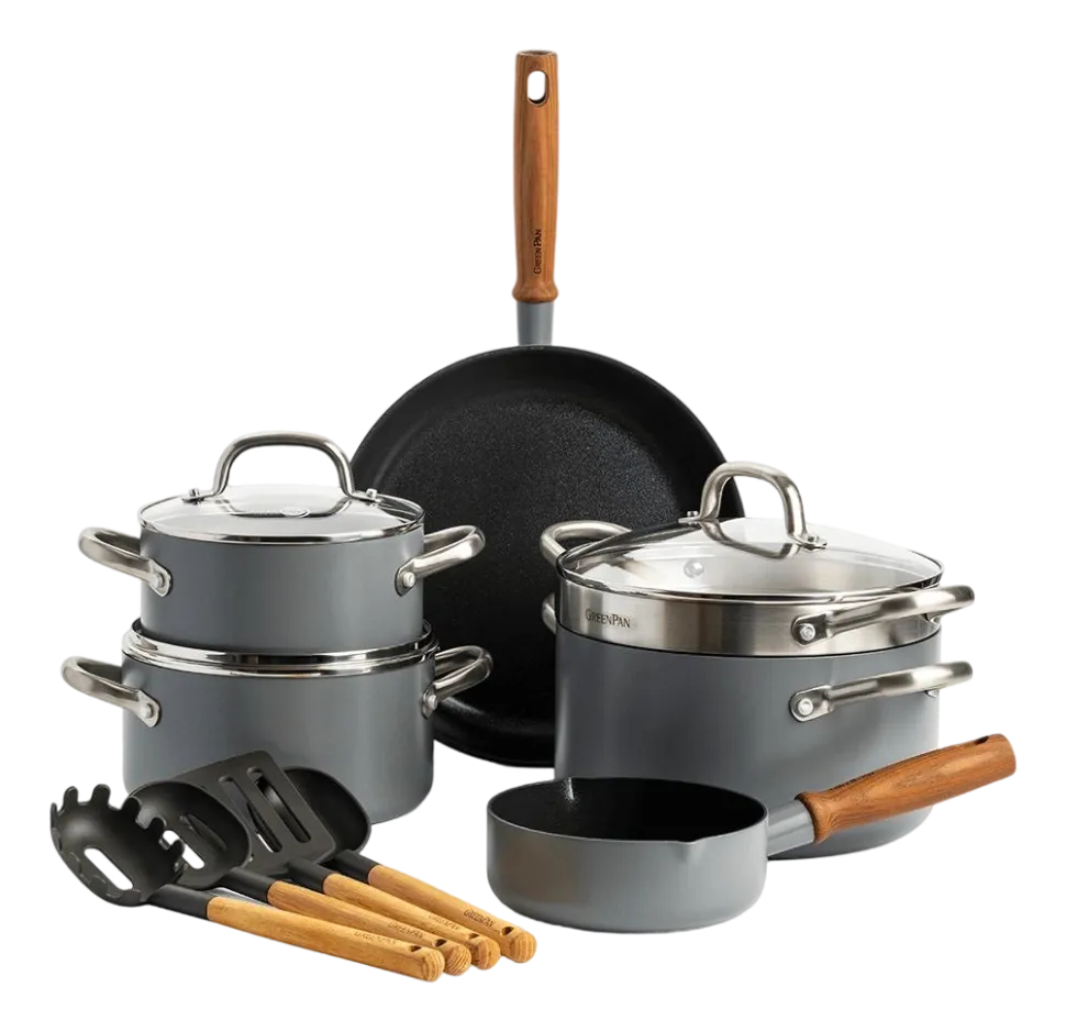 Pannenset Greenpan Mayflower Pro Met Keramische Antikleeflaag (13-delig)